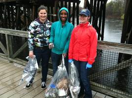 Needham Volunteers Participate in Charles River Watershed Association's 15th Annual Earth Day Charles River Cleanup